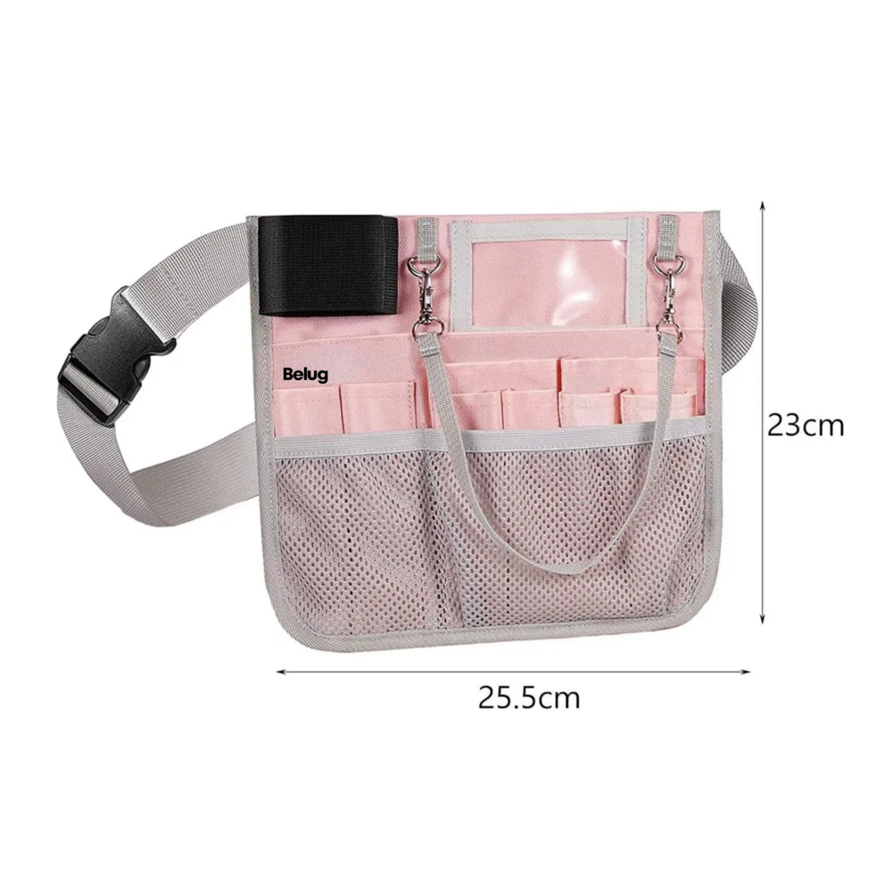 Foto 6 pulgar | Riñonera Nurse Bolsa Organizadora Cangureras De Enfermera Belug, Rosa