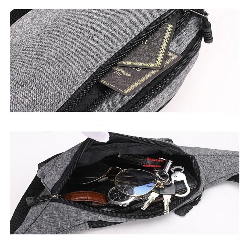 Foto 4 pulgar | Mochila Cangurera Fitness Riñonera Deportiva  Belug, Violeta