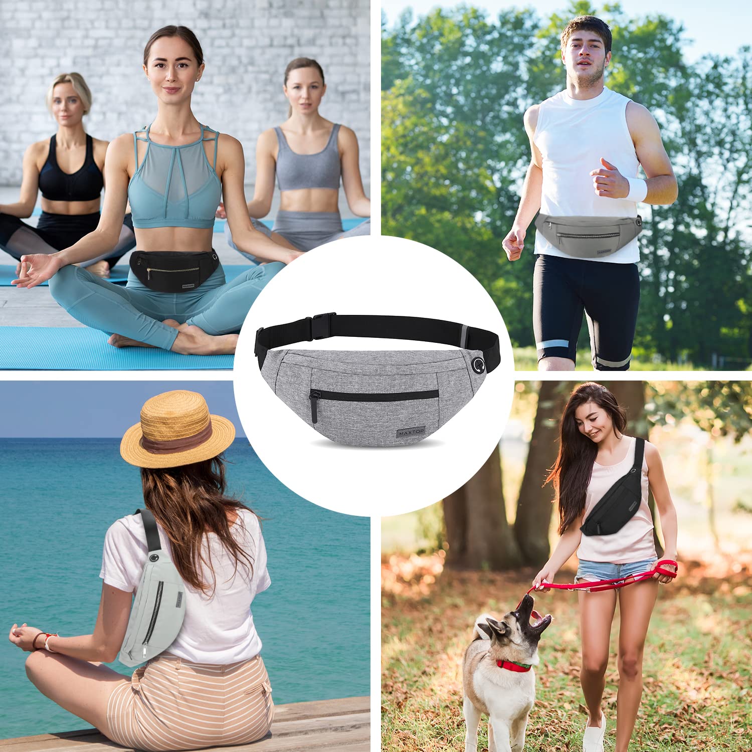 Foto 6 | Bandolera Maxtop Travel Essentials Riñonera Unisex - Venta Internacional.