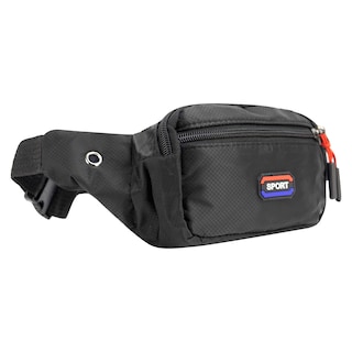 Foto 2 | Cangurera Unisex Negro Bim Textil Holanda Nueva Imagen