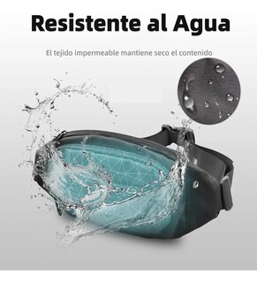 Foto 5 | Riñonera Lab.g Deportiva Ajustable Bolsa Gris