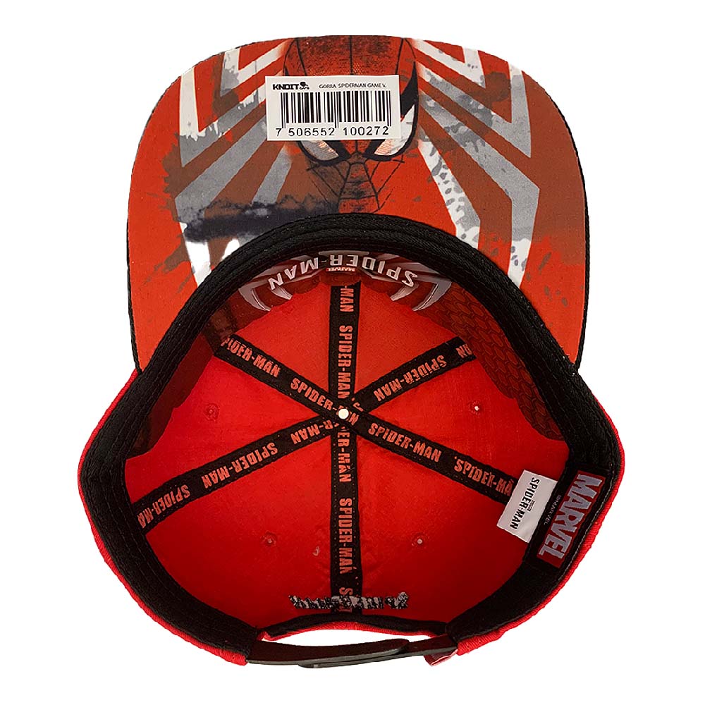 Foto 3 | Gorra Marvel Spider-man color Rojo Placa Cromada de 57 cm