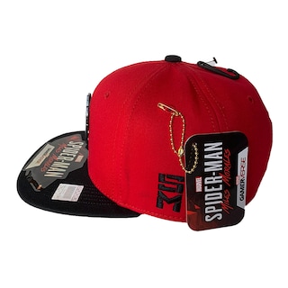 Foto 2 | Gorra Marvel Spider-man Placa Metálica Grabada color Rojo 57 cm
