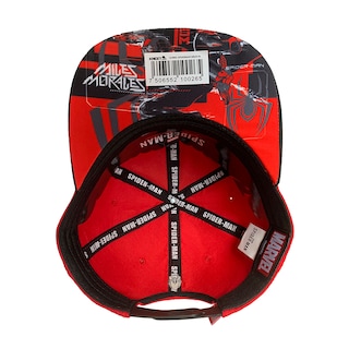 Foto 3 | Gorra Marvel Spider-man Placa Metálica Grabada color Rojo 57 cm