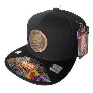 Foto 1 | Gorra Marvel Thor Placa Latón Viejo color Negro 57 Cm