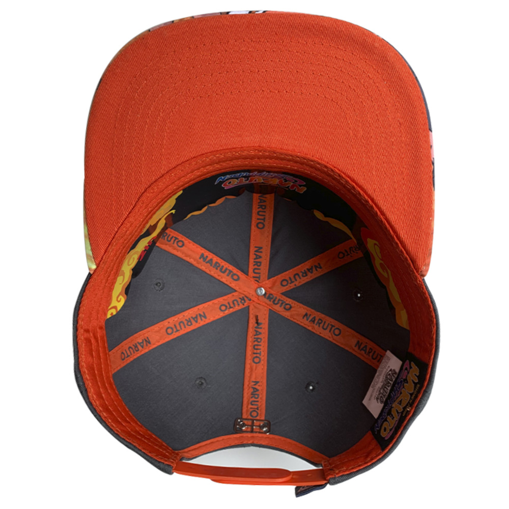 Foto 3 pulgar | Gorra VIZ Media Naruto Shippuden color Negro Edición Especial Naruto Uzumaki Bordado 3d 57 Cm