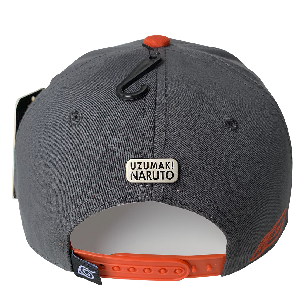 Foto 2 | Gorra Naruto Shippuden Edición Especial Naruto Uzumaki Bordado 3D color Anaranjado con Gris 57 cm