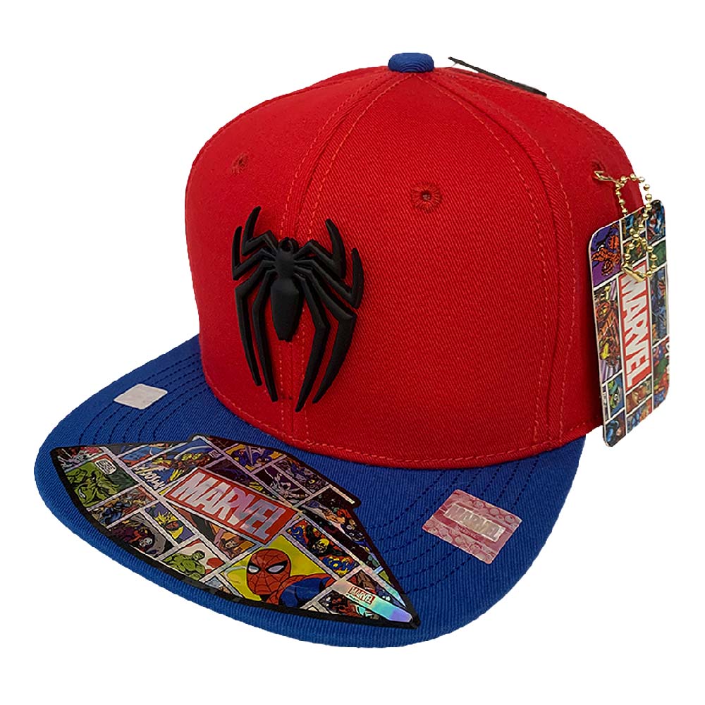 Foto 2 pulgar | Gorra Marvel Spider-man color Azul/rojo/