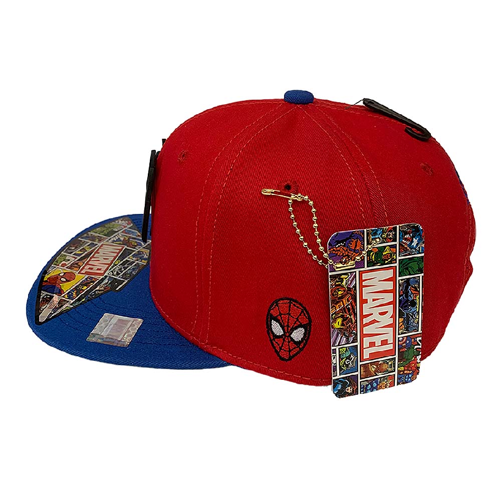 Foto 3 pulgar | Gorra Marvel Spider-man color Azul/rojo/