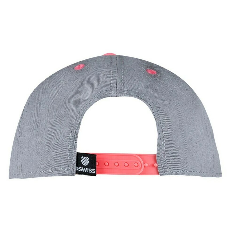 Foto 4 pulgar | Gorra Edge color Rosa/ Gris