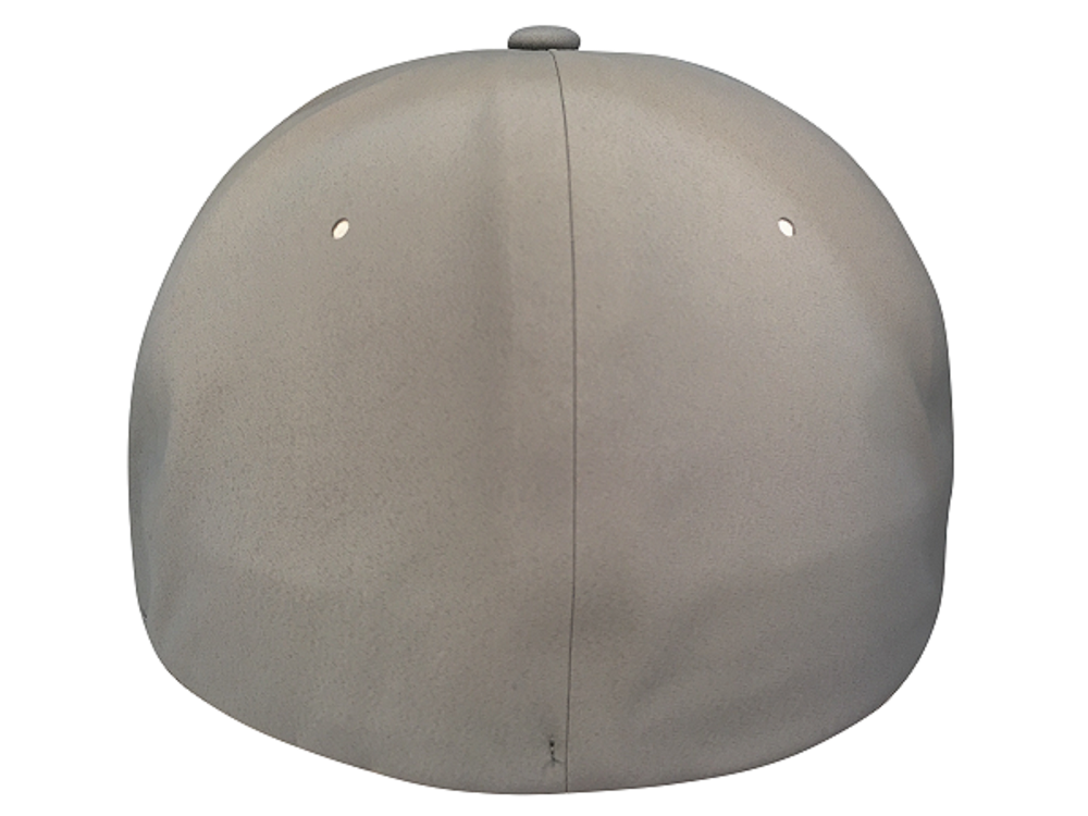 Foto 5 pulgar | Gorra Flexfit Cerrada Delta color Gris Claro