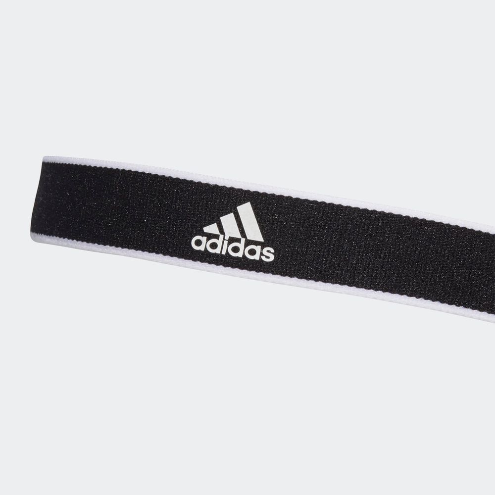 Foto 5 pulgar | Banda de Sudor Adidas para Cabeza de Entrenamiento Paquete de 3 Negro Unisex