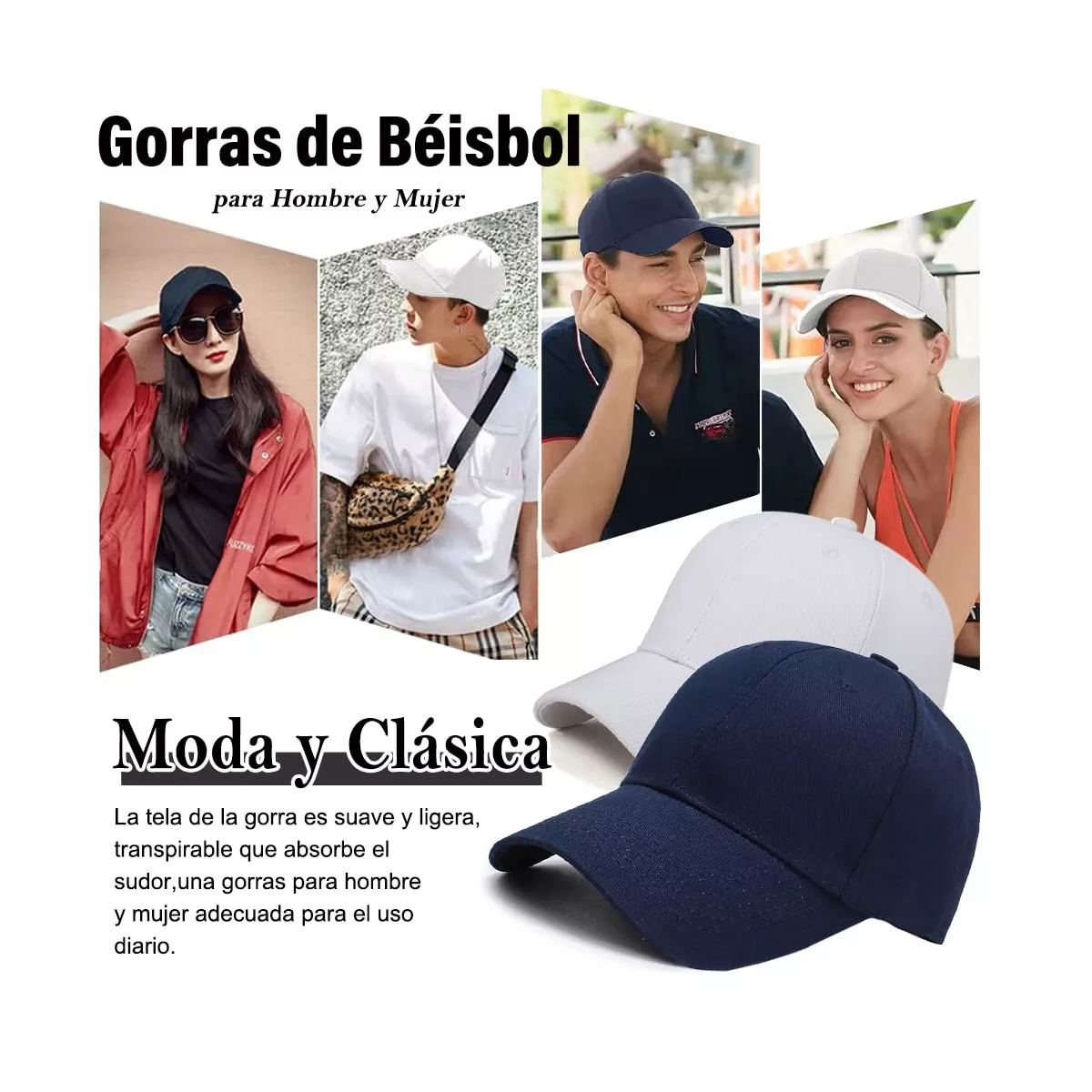 Foto 4 pulgar | Juego de Gorra 2 Piezas Eo Safe Imports Esi-10553 Azul