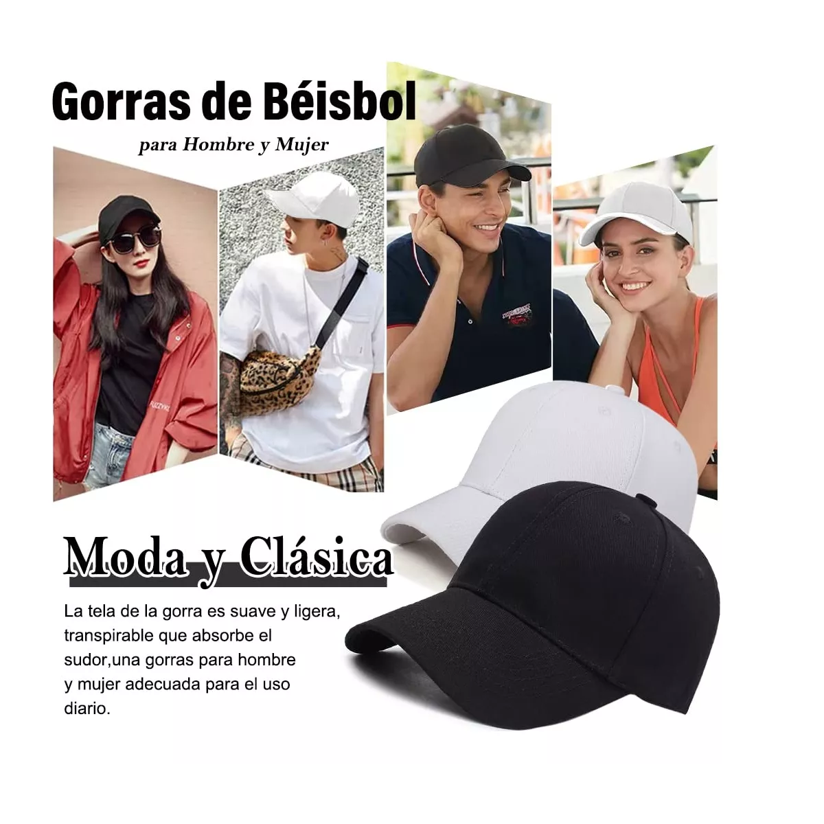 Foto 4 pulgar | Juego de Gorra 2 Piezas Eo Safe Imports Esi-10554 Negro