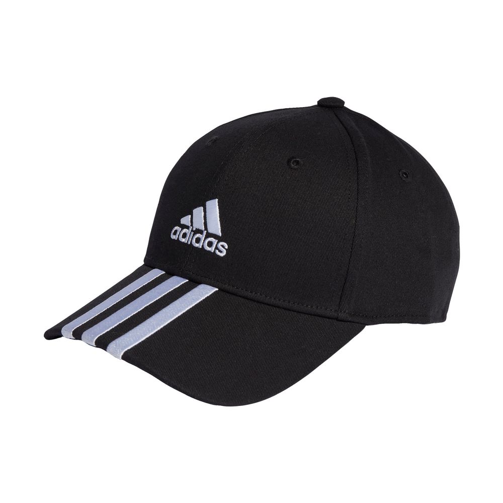 Gorra Béisbol 3 Franjas Sarga De Algodón Adidas Negro Unisex