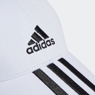 Foto 5 | Gorra de Beisbol Adidas 3 Franjas Sarga de Algodón Blanco Unisex