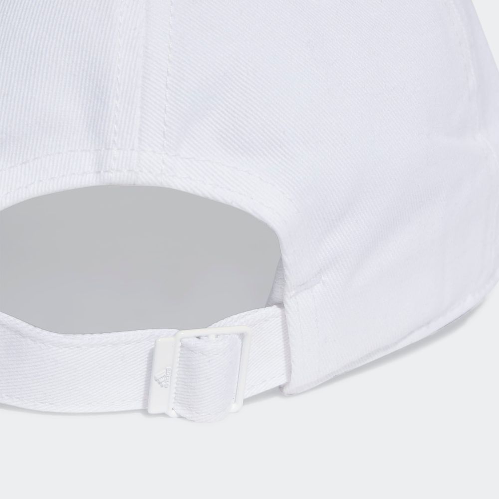Foto 6 | Gorra de Beisbol Adidas 3 Franjas Sarga de Algodón Blanco Unisex
