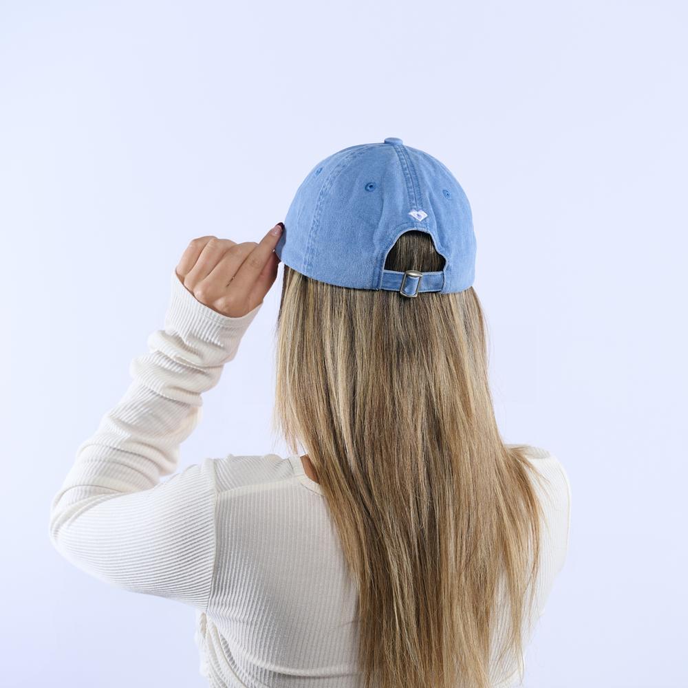 Foto 7 pulgar | Gorra Para Mujer Con Iniciales, Ajustable Y Moderna Luckyly, Letra A Azul