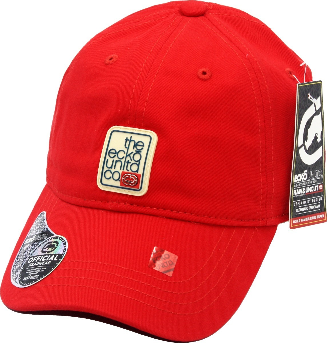 Foto 2 pulgar | Gorra Eckó Unltd. Roja Ajustable para Mujer