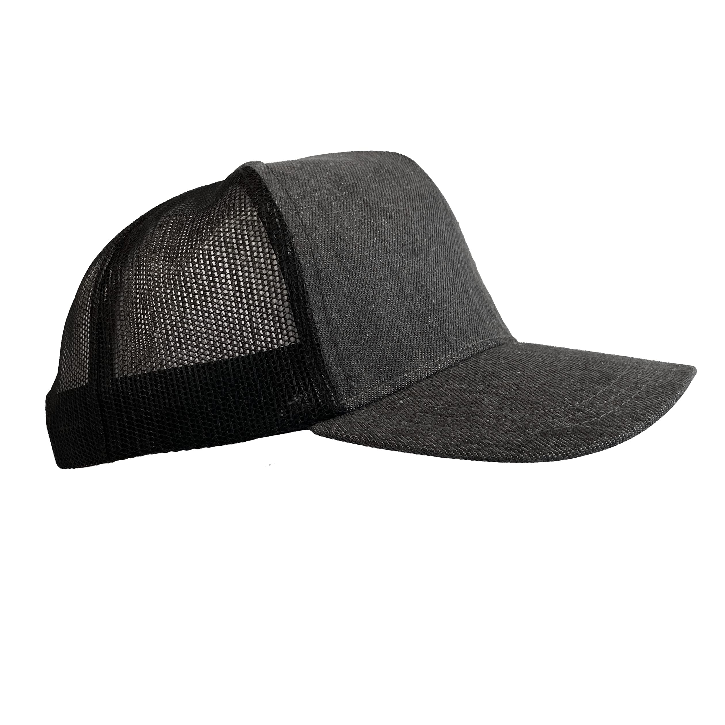 Foto 3 pulgar | Venta Internacional - Gorra de Camionero Tela Vaquera Malla de Poliéster Unisex