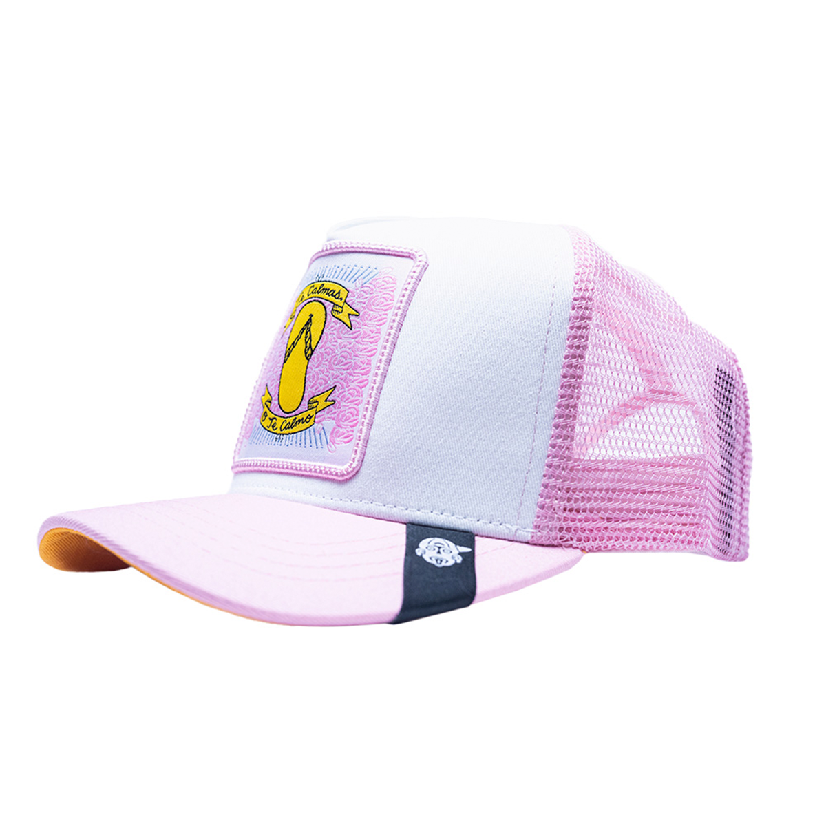 Foto 3 pulgar | Gorra Original Curva Pook Frase Te Calmas O Te Calmo