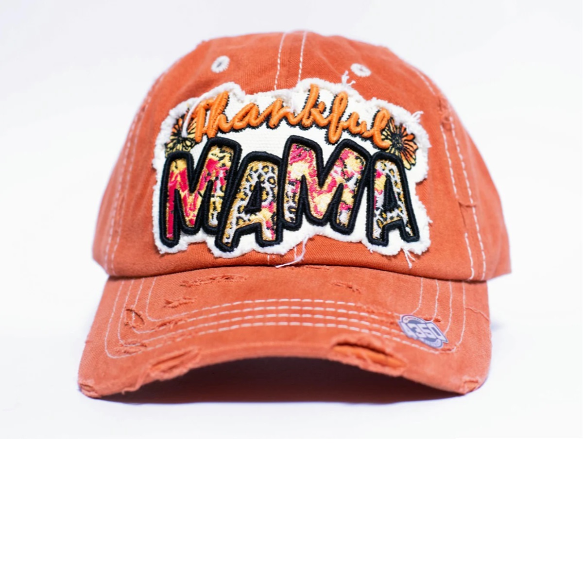 Gorra Original Curva Pook Frase Thankful Mamà