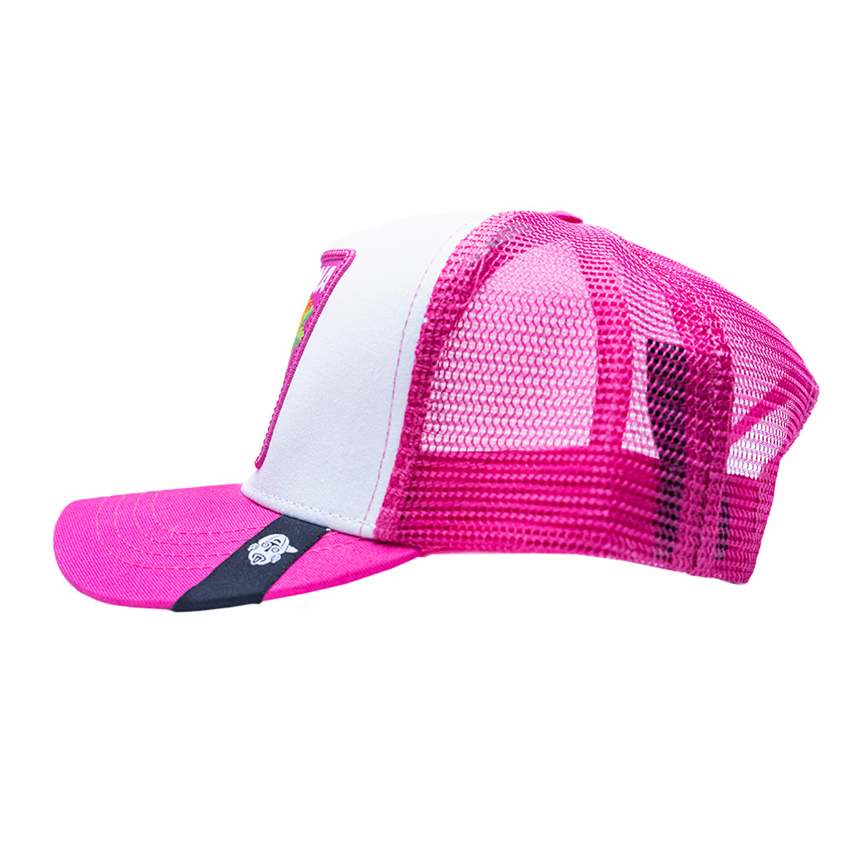 Foto 4 pulgar | Gorra Original Curva Pook Frase Luchona 100% Mexicana