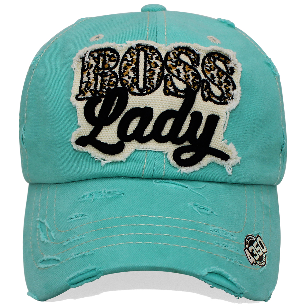 Foto 2 pulgar | Gorra Original Curva Pook Frase Boss Lady