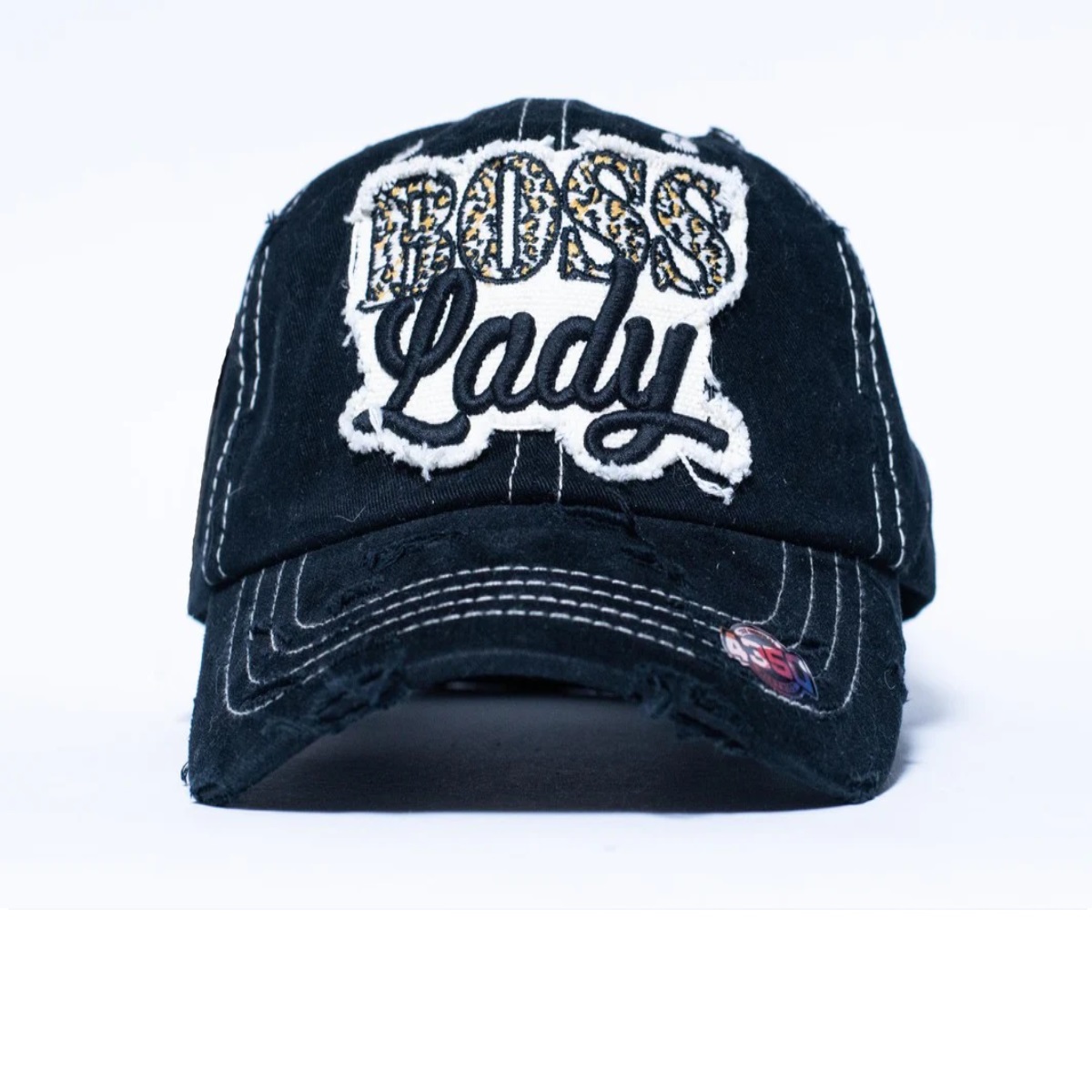Foto 2 pulgar | Gorra Original Curva Pook Frase Boss Lady