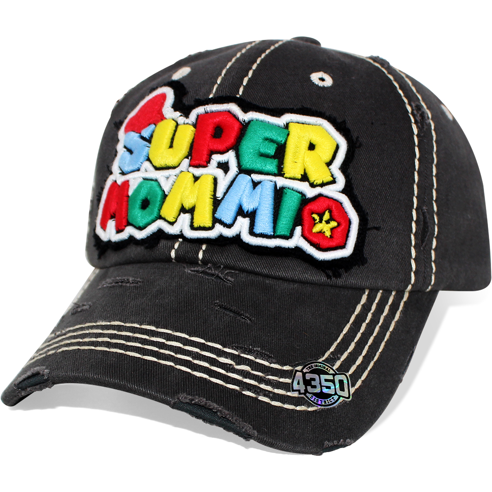 Foto 3 pulgar | Gorra Original Curva Pook Frase Super Mommi