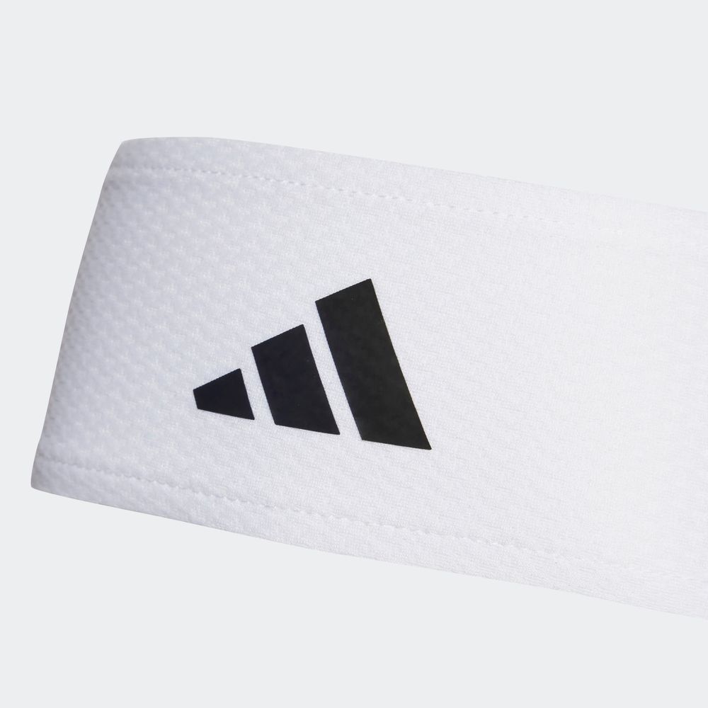 Foto 5 pulgar | Banda de Sudor de Tenis Adidas Aeroready Blanco Unisex