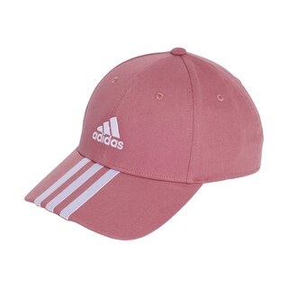 Foto 1 | Gorra Béisbol 3 Franjas Sarga De Algodón Adidas Rojo Unisex