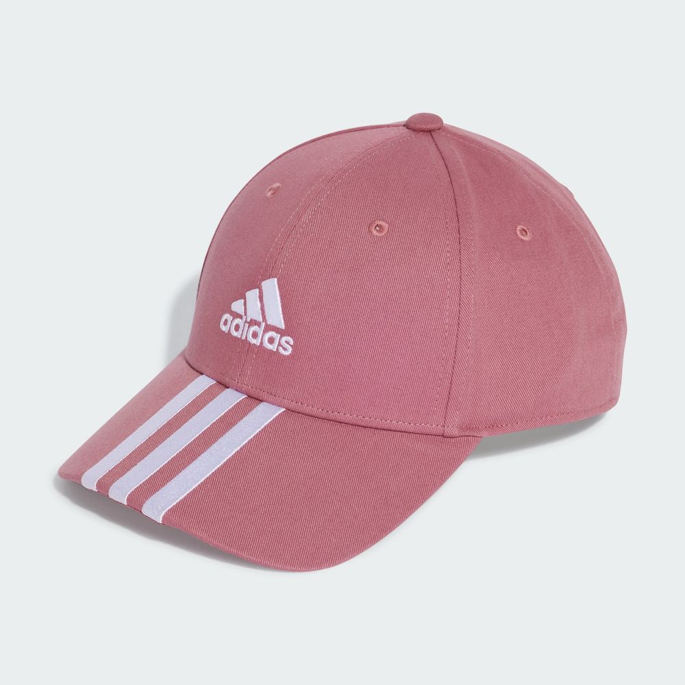 Foto 4 pulgar | Gorra Béisbol 3 Franjas Sarga De Algodón Adidas Rojo Unisex