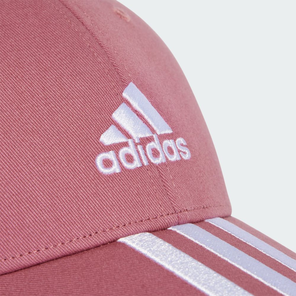Foto 5 pulgar | Gorra Béisbol 3 Franjas Sarga De Algodón Adidas Rojo Unisex