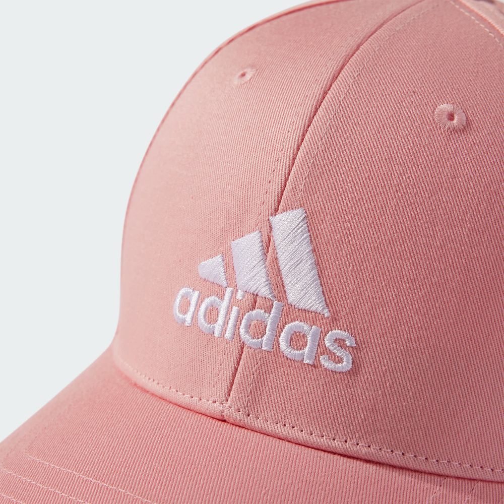 Foto 5 pulgar | Gorra De Béisbol De Sarga De Algodón Adidas Rosa Unisex