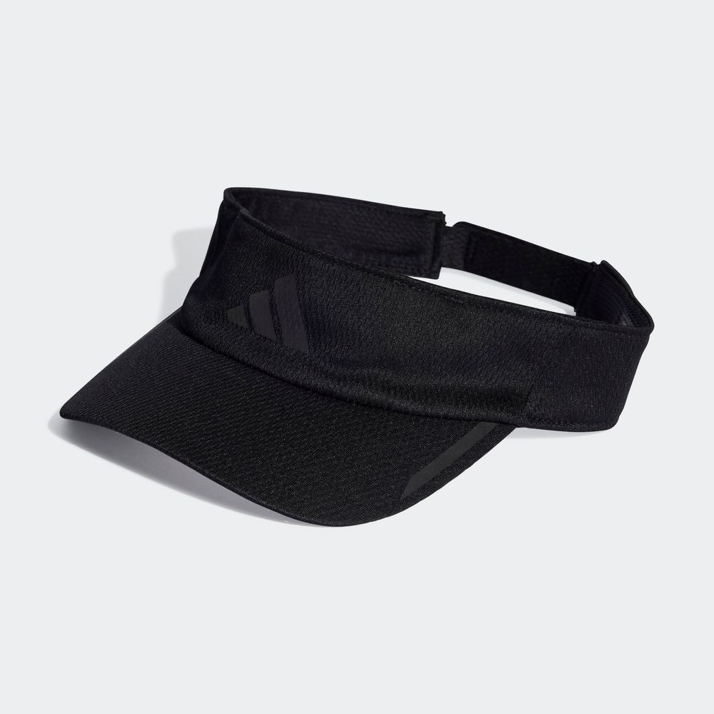 Foto 4 pulgar | Visera De Running Aeroready Adidas Negro Unisex