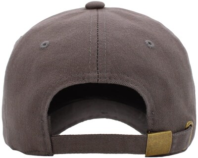 Foto 3 | Gorro De Papá Cap Kbethos Classic De Algodón Gris Oscuro - Venta Internacional.