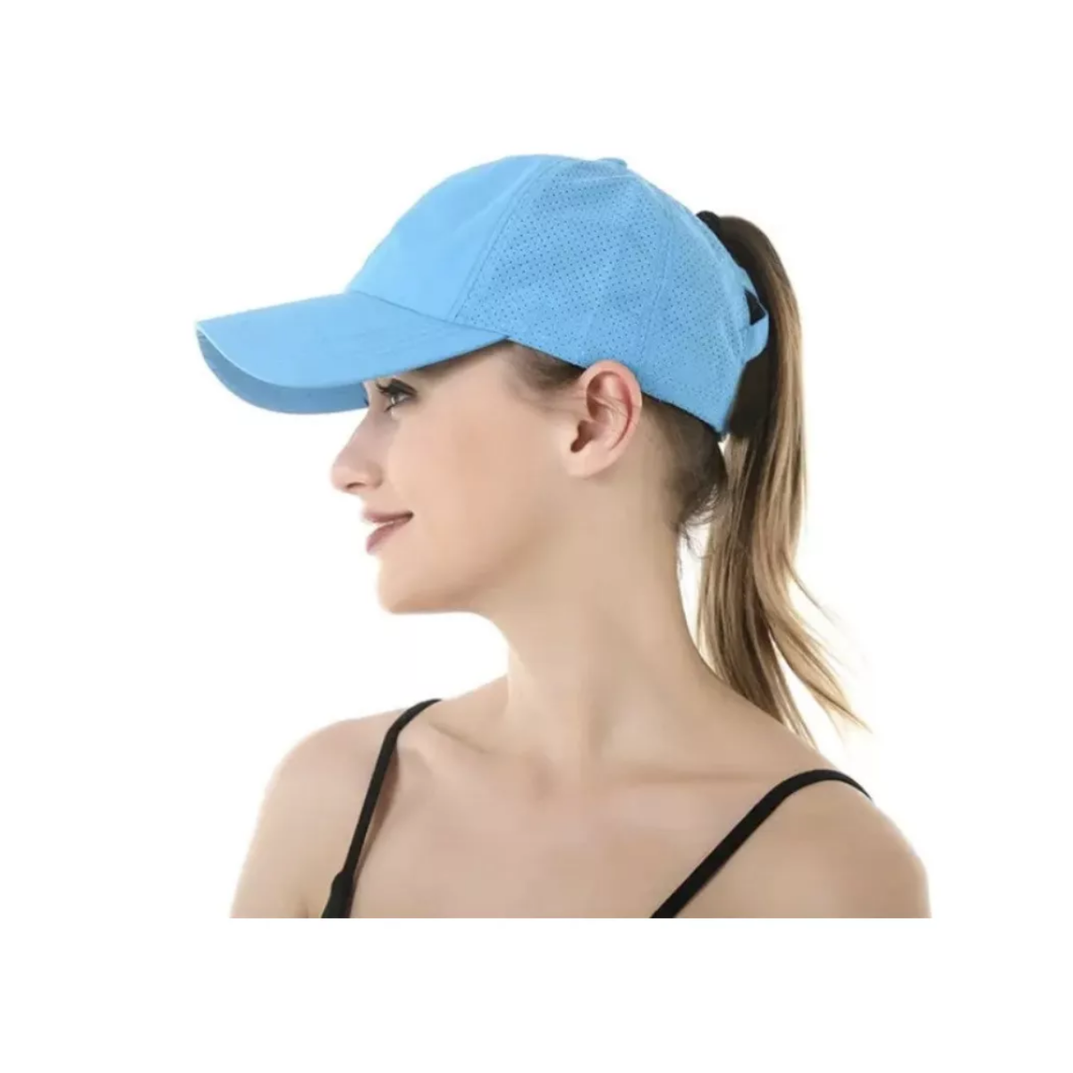 Foto 4 pulgar | Gorra Deportiva Mujer Transpirable Eo Safe Imports Esi-17345 Azul