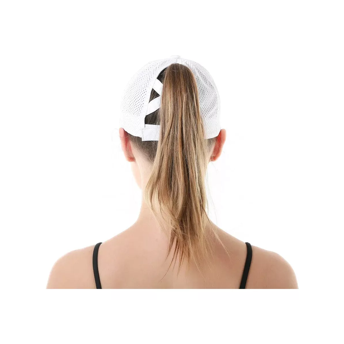 Foto 4 pulgar | Gorra Deportiva Transpirable Eo Safe Imports Esi-17348 Blanco