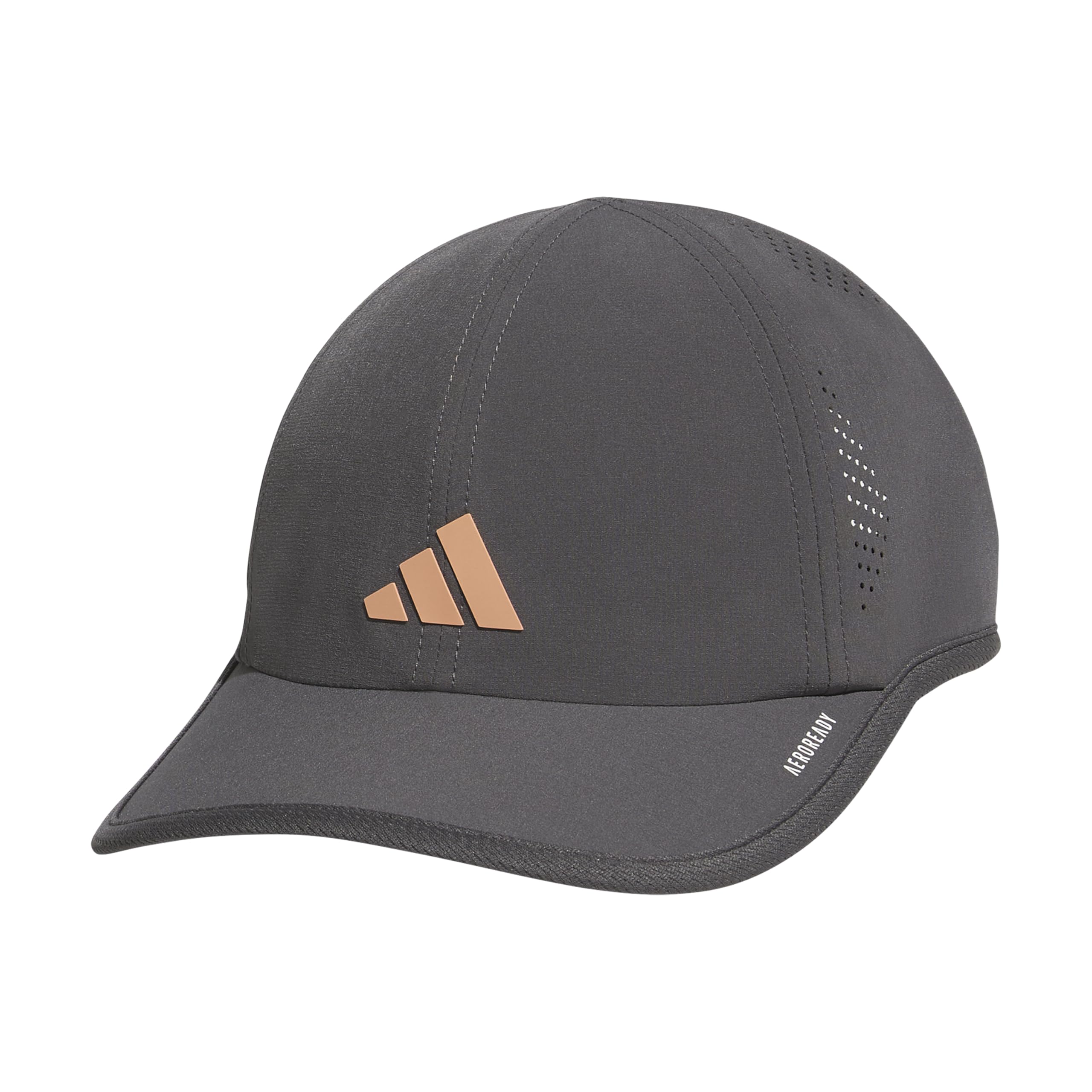 Foto 2 pulgar | Gorra Adidas Superlite Para Mujer, Ajuste Relajado, Color Gris Y Rosa - Venta Internacional.