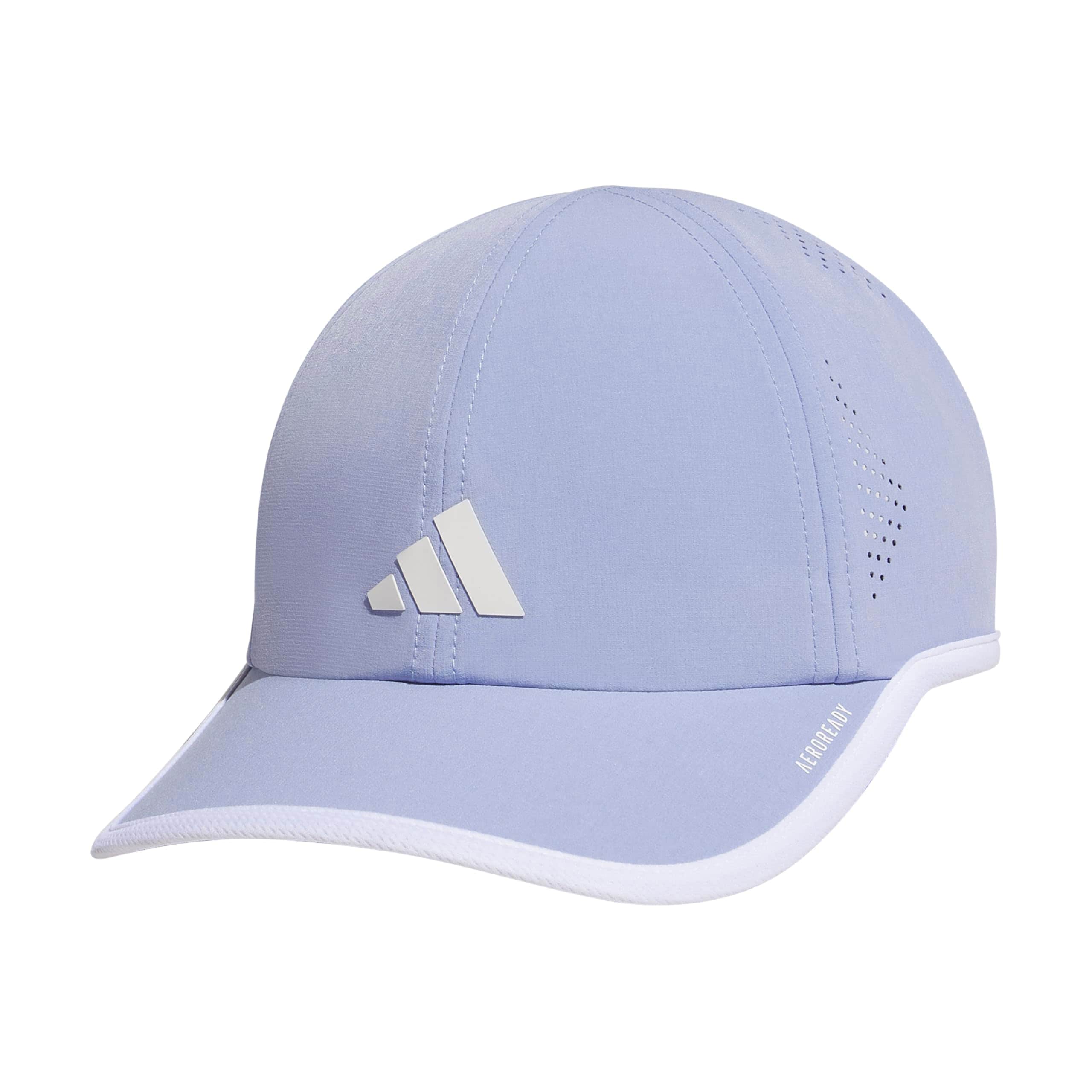 Gorra Adidas Superlite Para Mujer, Corte Holgado, Azul Brillante Y Blanco - Venta Internacional.