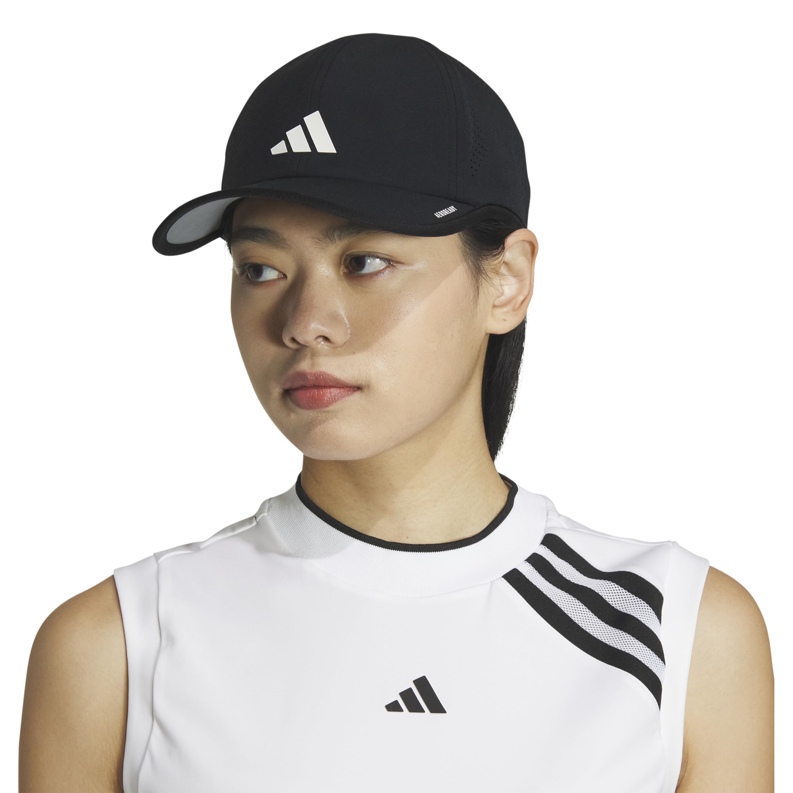 Foto 5 | Gorra Adidas Superlite Para Mujer, Color Negro/blanco/3.0, Talla Única - Venta Internacional.