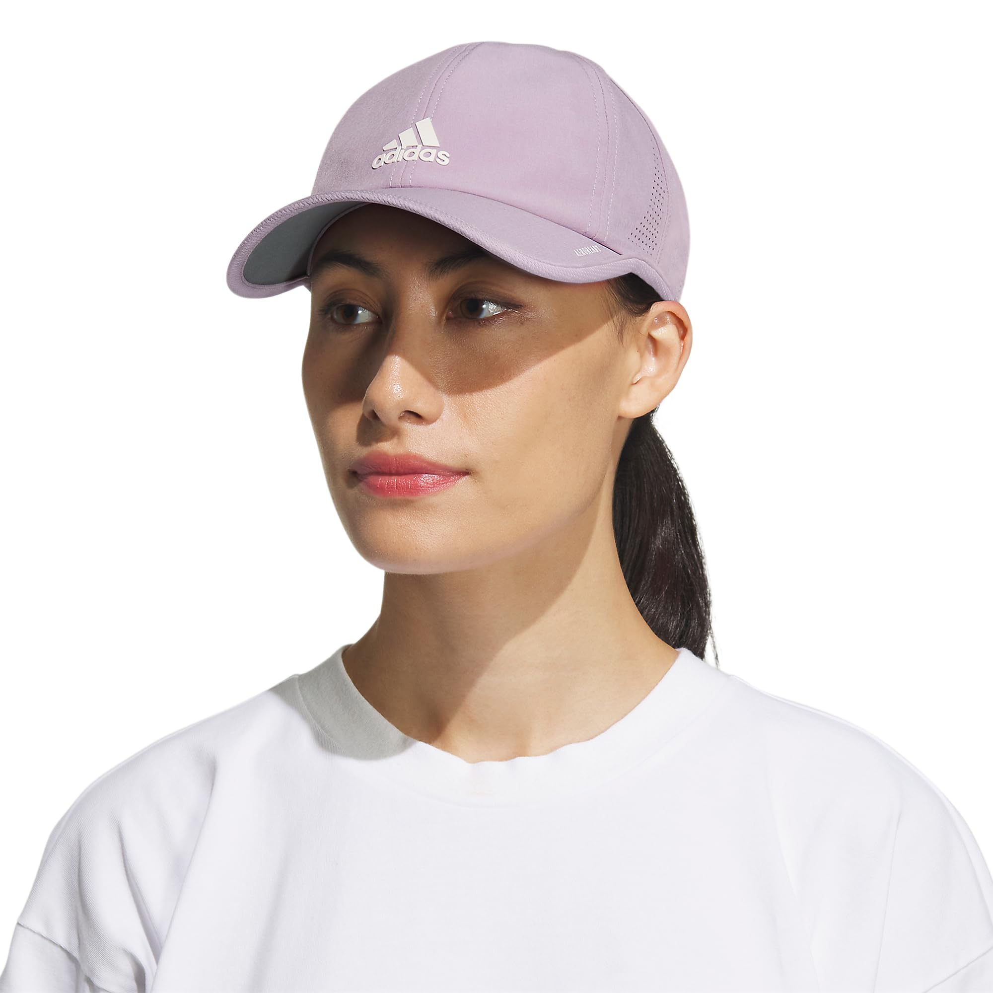 Foto 6 pulgar | Gorra Adidas Superlite Para Mujer, De Corte Relajado, Para Entrenamiento, Color Morado - Venta Internacional.