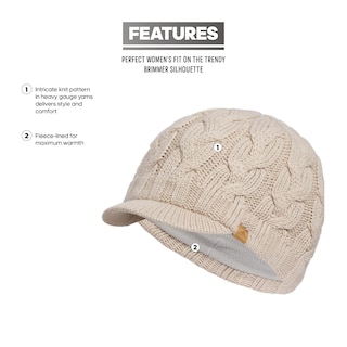 Foto 2 | Gorro Adidas Crystal Brimmer Wonder Beige Para Mujer - Venta Internacional.