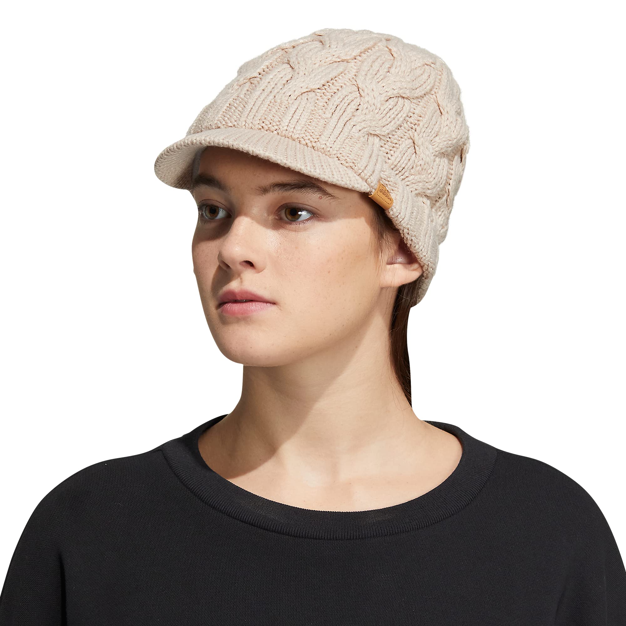 Foto 6 pulgar | Gorro Adidas Crystal Brimmer Wonder Beige Para Mujer - Venta Internacional.