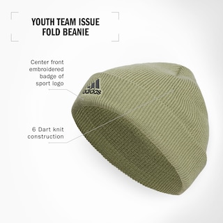 Foto 2 | Gorro Adidas Team Issue Kids Con Puños, Ajuste Estándar, Acrílico - Venta Internacional.