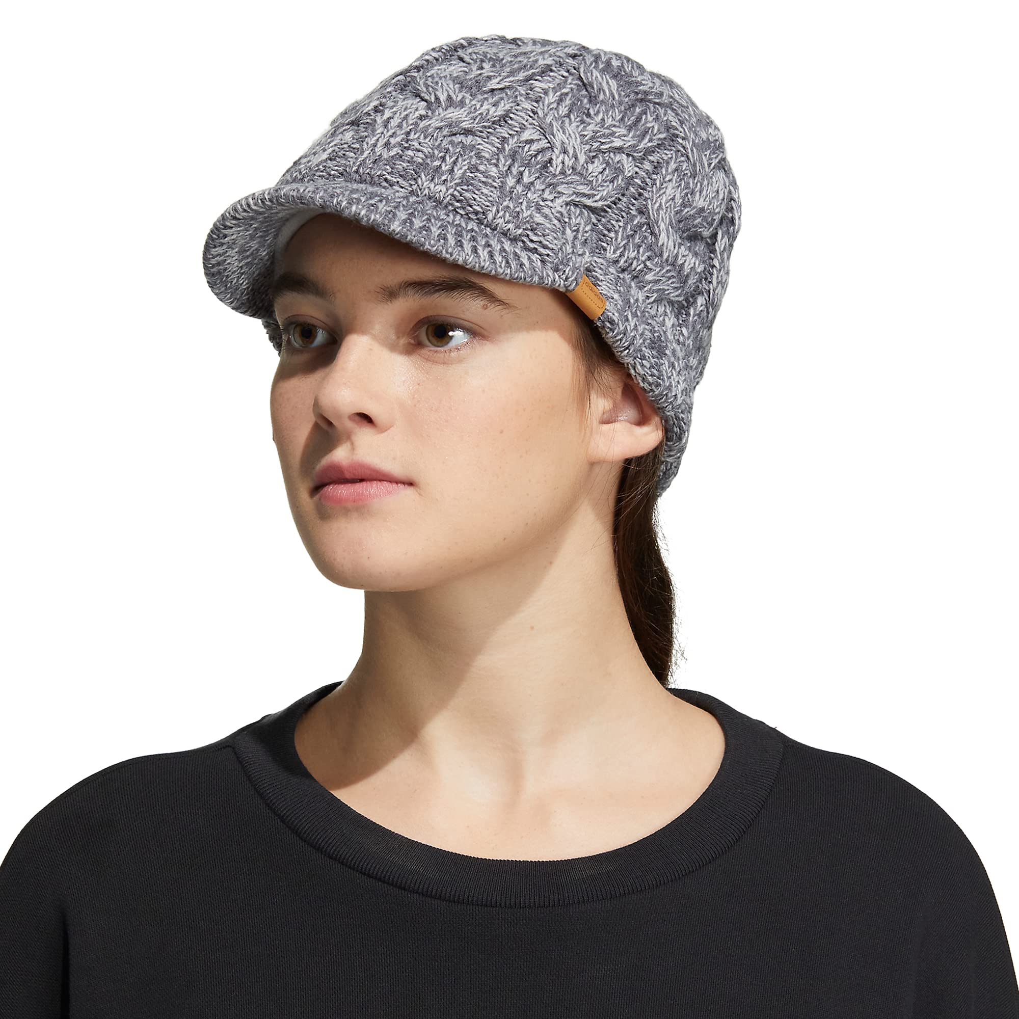 Foto 6 pulgar | Gorro Adidas Crystal Brimmer Para Mujer Onix Grey F23 - Venta Internacional.