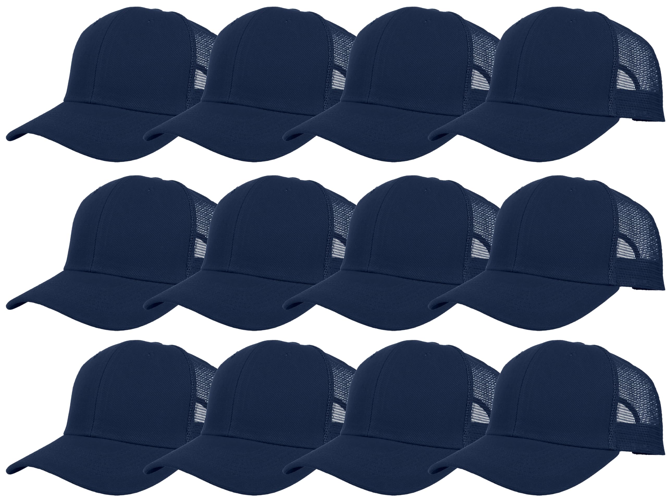 Foto 2 pulgar | Gorra De Béisbol Gelante Tr001 Mesh Trucker, Paquete De 12 Unidades, Azul Marino - Venta Internacional.