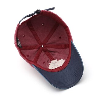 Foto 5 | Gorra De Béisbol Unisex Con Bordado De Hojas De Arce Lavadas - Venta Internacional.