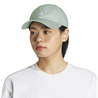 Foto 5 | Gorra Adidas Saturday Para Mujer, Corte Holgado, Lino Verde/blanco - Venta Internacional.